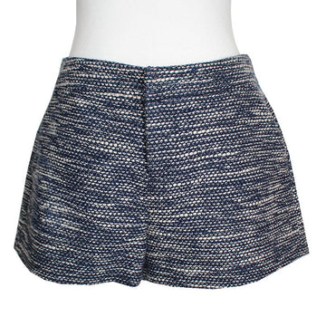 JOIE Blaue Tweed Shorts 55 144502505