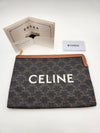 CELINE トリオフェ キャンバス スモール ポーチ 状態A 144518874 [P]