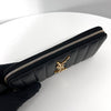 Saint Laurent Viki Monogram Long Wallet Black (553702) 144574235 [P]