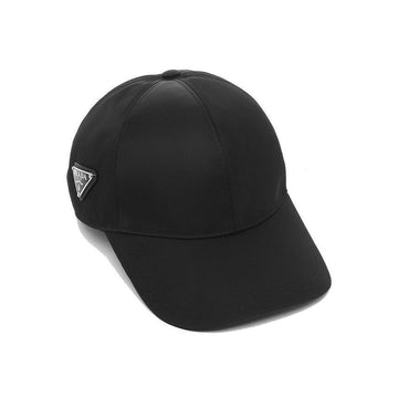 PRADA Seiten-Dreieckslogo Baseballkappe Schwarz 2HC274 2DMI F0002 46156734