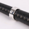GUCCI GG-Muster Ghost 9mm 14 Größe Silberring 144588726 [P]