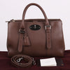 Mulberry Brown Bayswater Double Zip Medium Shoulder Bag 144588784 [P]