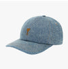 AMI Deer Heart-Logo bestickte Denim Baseballkappe DE0046 480 144591829 [P]