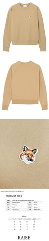 MAISON KITSUNE Damen Fox Sweatshirt Beige AW00303KM0001 P220 49391884 [P]