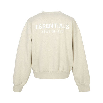 FEAR OF GOD エッセンシャル メンズ フリース スウェットシャツ HEATHER STONE 192SP252042F 144643054