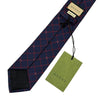 Gucci Jacquard Tie Navy Red 144645238 [P]