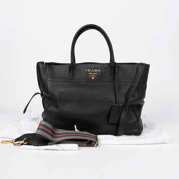 PRADA 1BG194 Metalllogo Tote Schultertasche 144292810