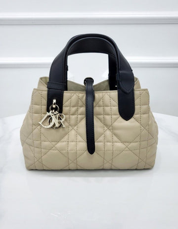 DIOR トゥジュール スモール ブラック ロープ ベージュ M2822OSIY_M963 144666431