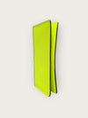 LOUIS VUITTON Lime Monogram Brasse Wallet Geldbörse 144668160 [P]