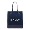 BALLY WAE02WCV034 I5G6O Damen Logo Stoff Einkaufstasche 144670569 [P]