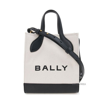 BALLY 女性ロゴファブリックミニショルダーバッグ I182O 144670575