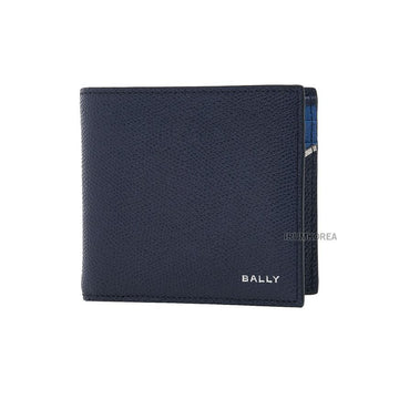 BALLY フラッグロゴスタンプ二つ折り財布 I5M6P 144670645 [P]