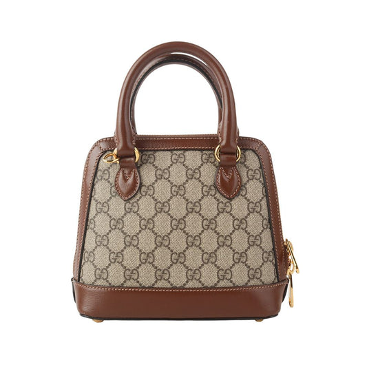 GUCCI 640716 GGスプリーム1955ホースビットトップハンドルミニクロスバッグ35778-2 144670691