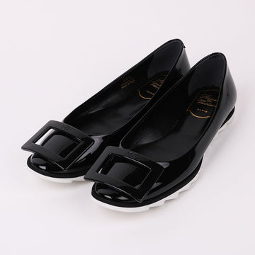 Roger Vivier Patent Gommet Ballerina Shoes 225mm 144698643