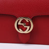 Gucci GG Gold Interlocking Red Chain Crossbody Bag 510304 144699052 [P]