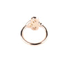 TIFFANY & CO ローズゴールドダイヤフルールドリスリング49号35707-2 144701331 [P]