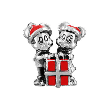 PANDORA ディズニーミッキーマウス＆ミニーマウスプレゼントシルバーチャーム 799194C01 144701765