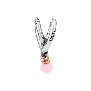 Pandora Two-Tone Wrapped Heart Charm 144701885