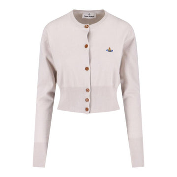 VIVIENNE WESTWOOD ベア クロップド カーディガン クリーム 1803002U Y001V A402 144722488