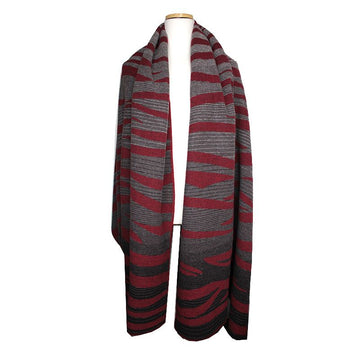 Marc Jacobs Cotton Blend Striped Stole Shawl 144725992