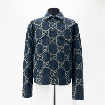 GUCCI Ananas GG Denim-Jacke 139991435