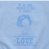 WILD DONKEY FG-LOVE LIGHT BLUE Unisex Sweatshirt 144729959 [P]