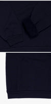 ACNE STUDIOS Face Logo Patch Sweatshirt Unisex NAVY BLUE (885) 144730509 [P]