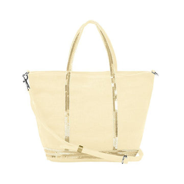 VANESSA BRUNO Kabass Spaghettis Leinen Reißverschluss Tote Bag Small S 0PVE31 V40435 222 144731896