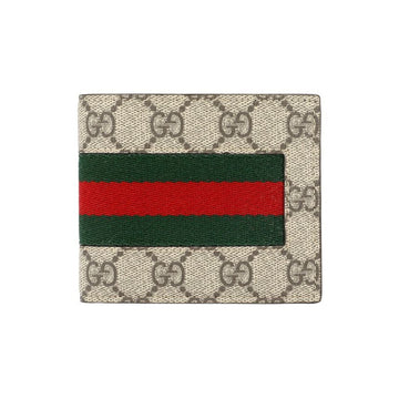 Gucci Supreme Web GG Wallet 144764528