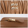 MIU MIU マテラッセ ナッパ レザー ポーチバッグ 5NE024 AFPP F098L 144777455 [P]