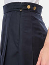 Thom Browne Twill Pillow Knee Pleats Skirt 25SS 141548083 [P]