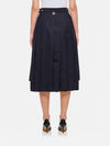 Thom Browne Twill Pillow Knee Pleats Skirt 25SS 141548083 [P]