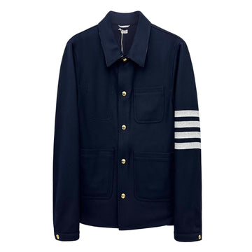 THOM BROWNE Armband Wollkaschmir Jacke MJO220U 144796540