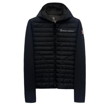 Moncler Grenoble Logo Patch Cotton Zip-up Hoodie Padding 8G00005 144837867