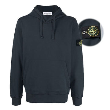 STONE ISLAND Fleece-Hoodie mit Patch 751564120 V0026 160404232 [P]