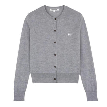 MAISON KITSUNE Baby Fuchs Patch Regular Cardigan MW00507KT1036-H131 144843036