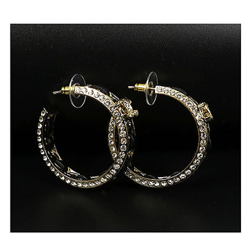 CHANEL Hoop Earrings 144843718
