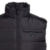 Prada Triangle Logo Nylon Padding Vest Jacket 132672355 [P]