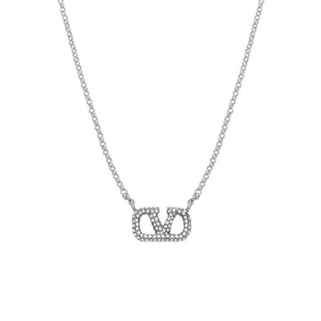 VALENTINO Garavani V Logo Kristallhalskette 5W2J0Q37 YCW 68S 144731952