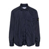 STONE ISLAND Krepp-Overshirt-Jacke Navy 8115Q0123 V0020 144893852 [P]
