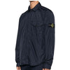 STONE ISLAND Krepp-Overshirt-Jacke Navy 8115Q0123 V0020 144893852 [P]