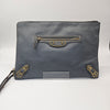 BALENCIAGA モーター クラッチバッグ (グレー) 144893877 [P]