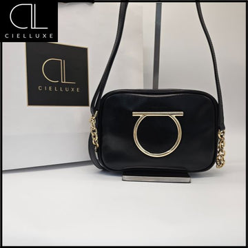 SALVATORE FERRAGAMO Gancini Bella Crossbody Bag 144902317