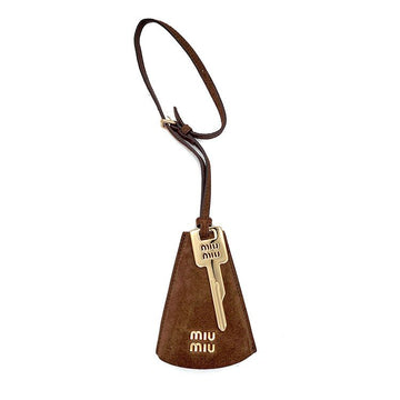 Miu Miu Suede Trick Keyring Bag Charm L670384 144961536