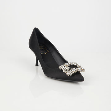 ROGER VIVIER エプフロレッセンスパンプス 34.5 144641318