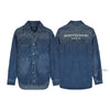 Wooyoungmi Denim Back Logo Shirt 145023567 [P]