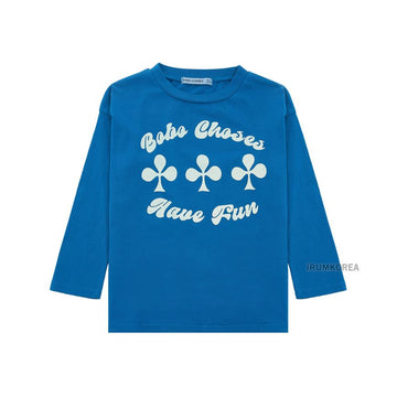 BOBO CHOSES B225AC008 421 (4-9) FW25 Kinder Have Fun T-Shirt 145023626