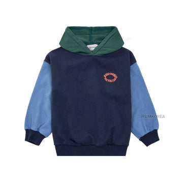 BOBO CHOSES B225AC048 991 (4-9) FW25キッズタイルブロックフーディ 145023666