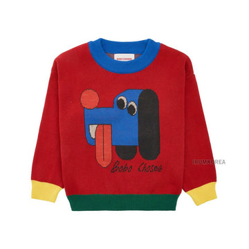 BOBO CHOSES B225AC111 611 (4-9) FW25 Kinder Do-it-Mate Strick 145023686