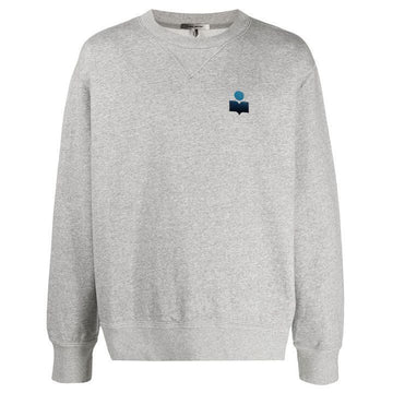 Isabel Marant Velvet Logo Sweatshirt SW0057 21P029H 02GY 160404136 [P]